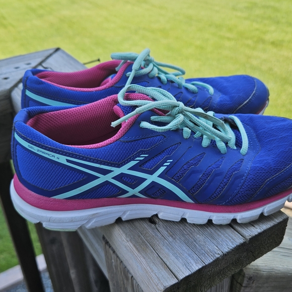 ASICS Women's Blue Running Shoes - Picture 3 of 5